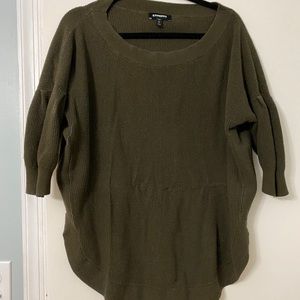 Express Olive Green Sweater